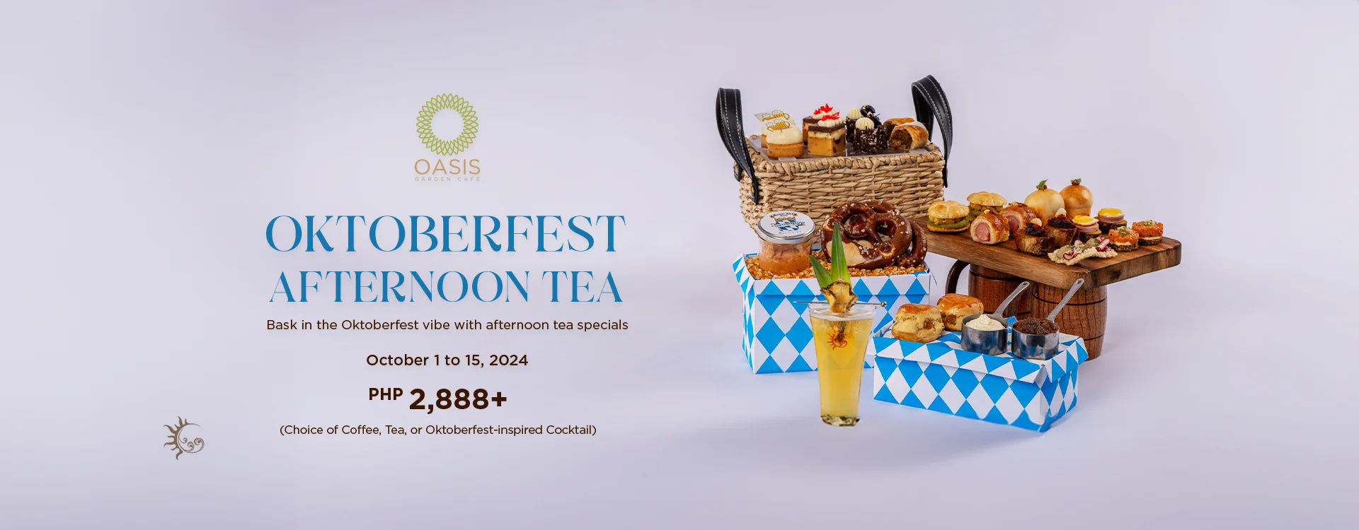 Oasis: Oktoberfest Afternoon Tea 