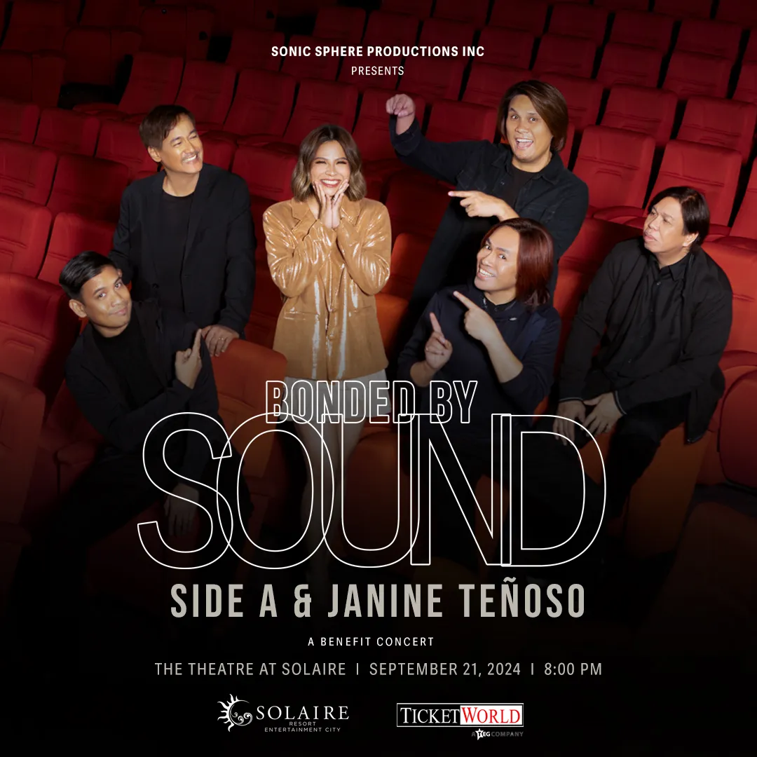 Bonded By Sound: Side A and Janine Teñoso
                A Benefit Concert 