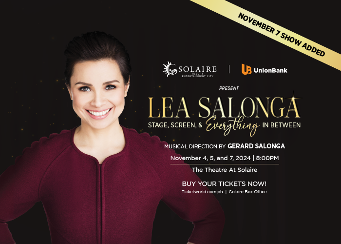 Lea Salonga: Stage, Screen & Everything in Between