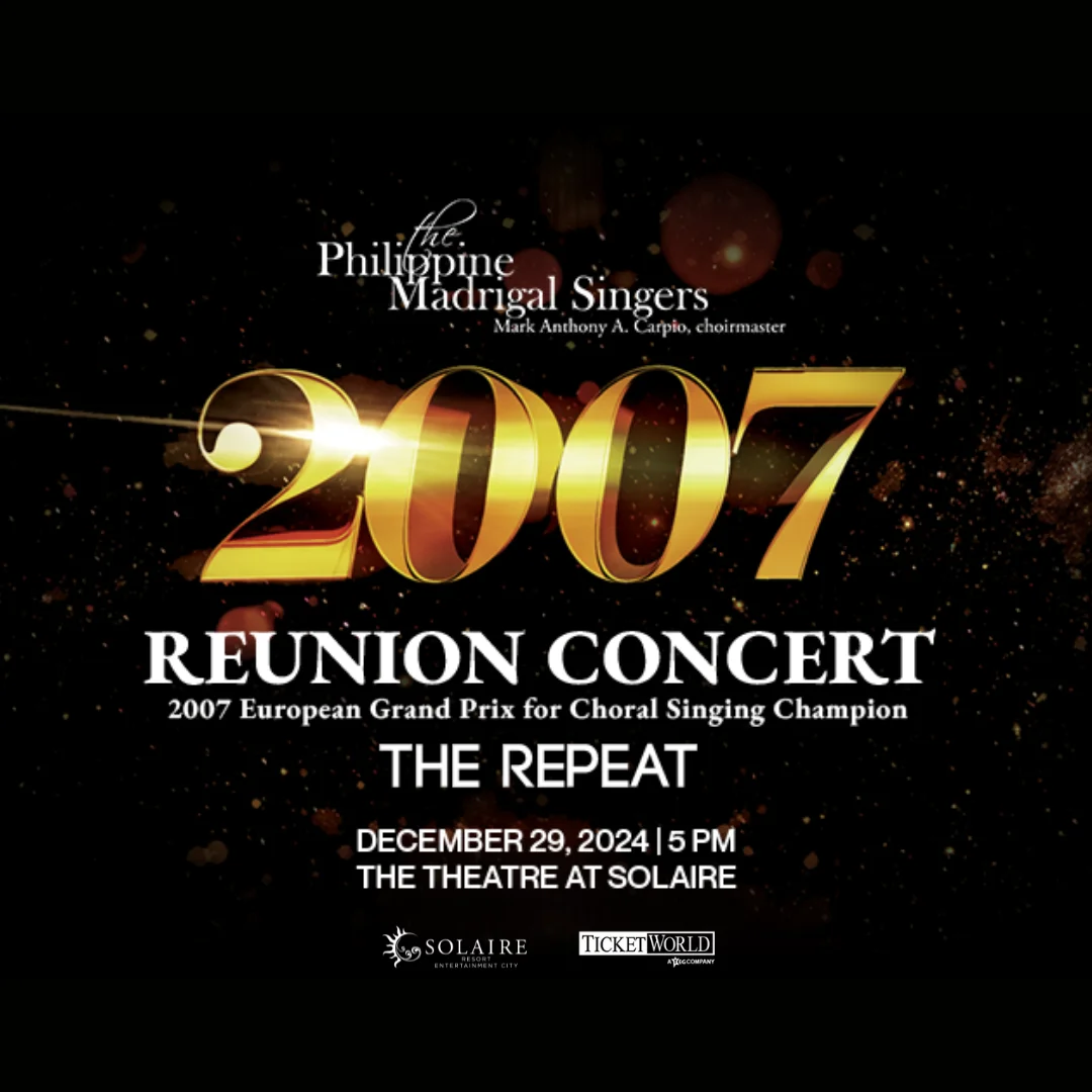 THE PHILIPPINE MADRIGAL SINGERS 2007 REUNION CONCERT: THE REPEAT