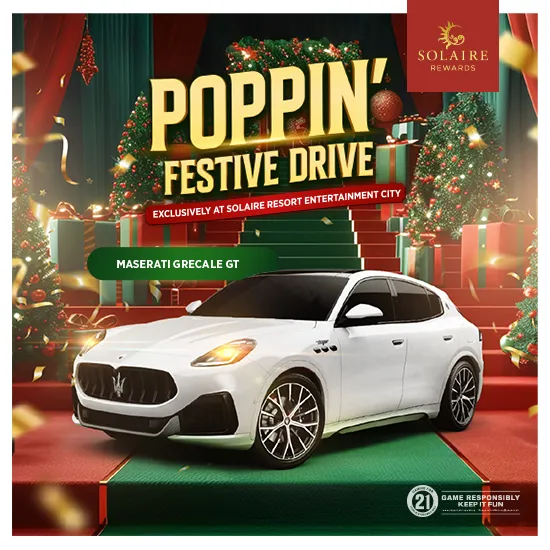  Poppin Festive Drive: Maserati