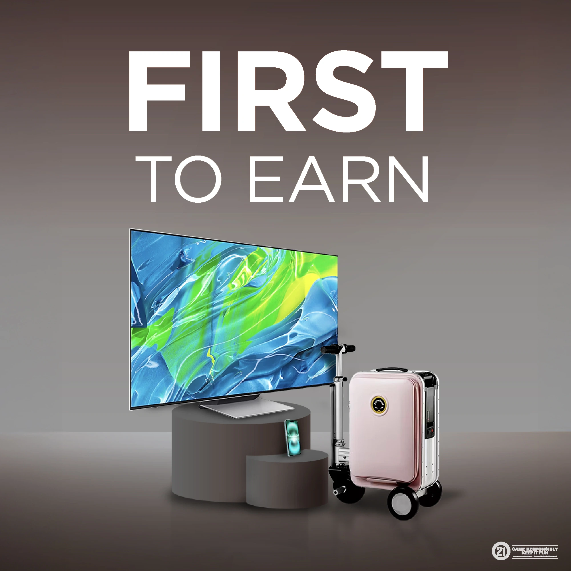 FIRST TO EARN