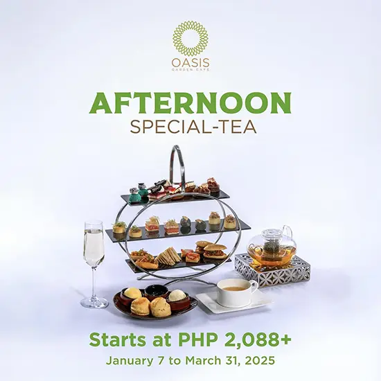 Oasis: Signature Afternoon Tea