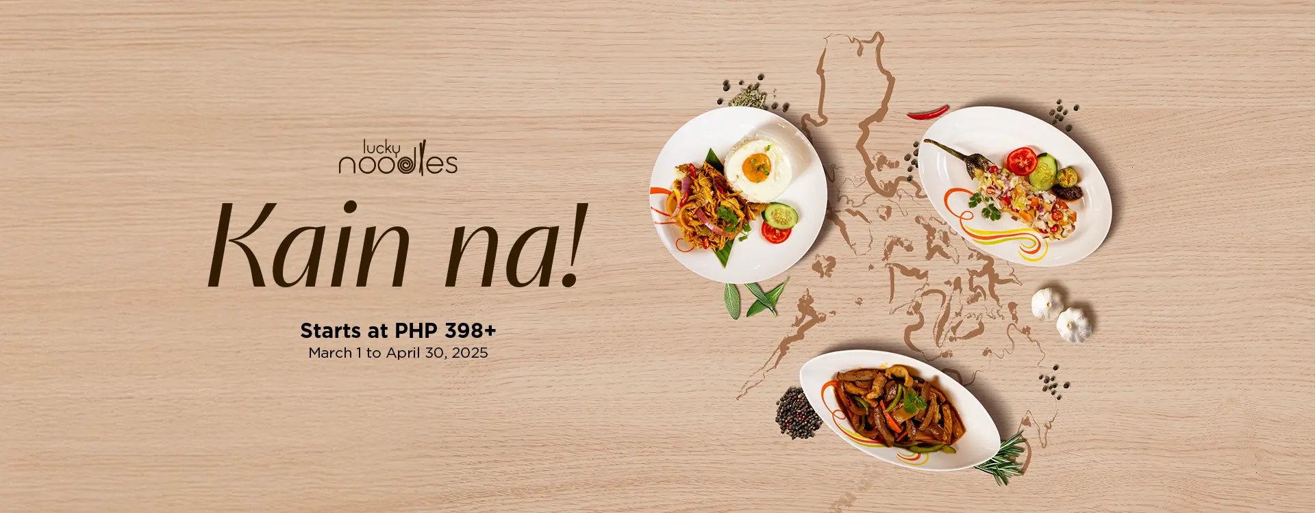 Lucky Noodles: Pagkaing Pinoy